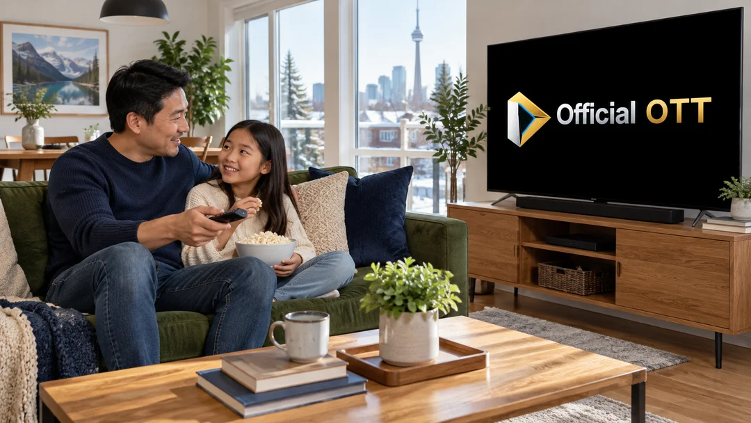 Parent holding a remote while speaking with a child.