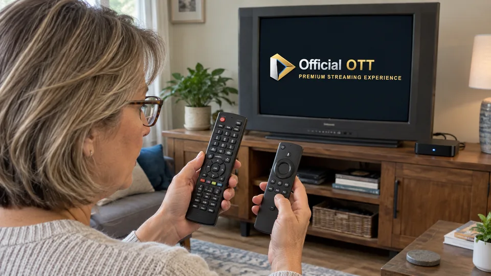 Testing a setup’s remote controls.