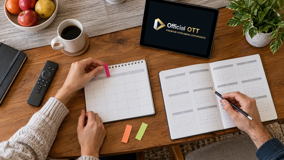 Identifying periods on monthly and annual calendars.