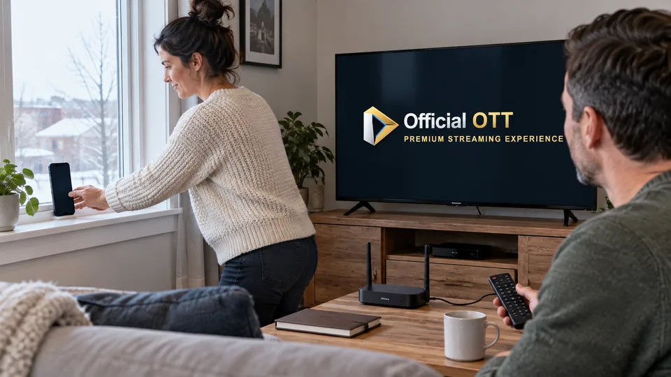Préparation d’un partage de connexion avec un téléphone.