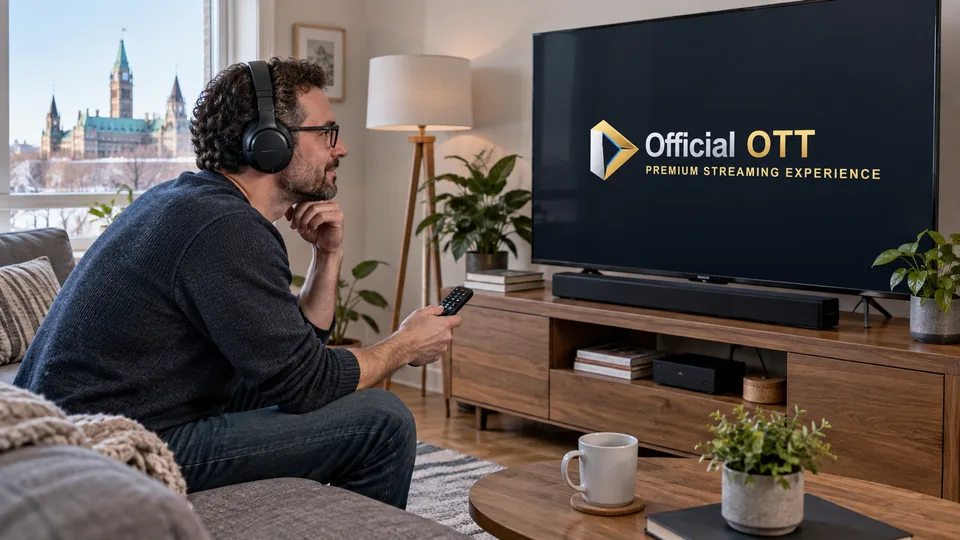 Listening to the television again after checks.