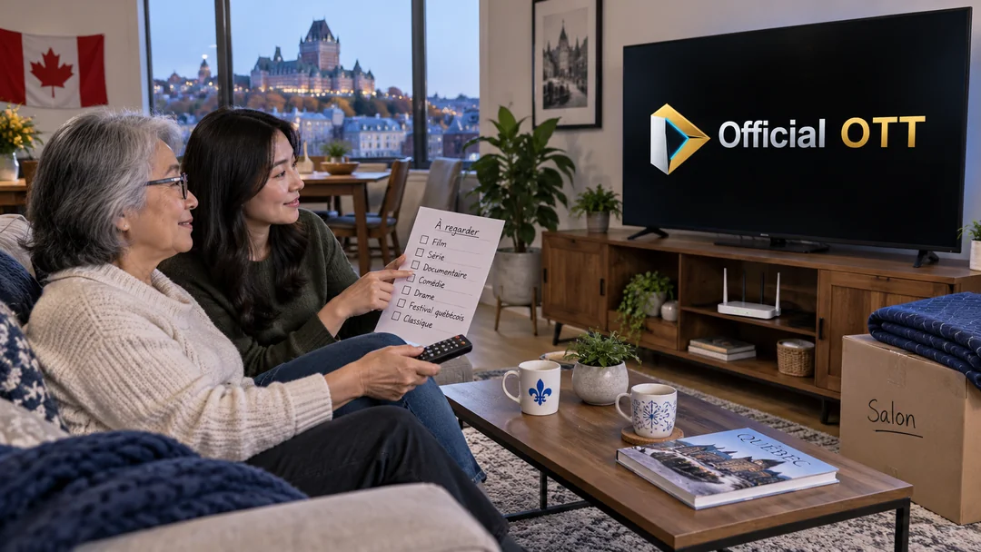 Older woman and adult daughter checking the television against a paper list