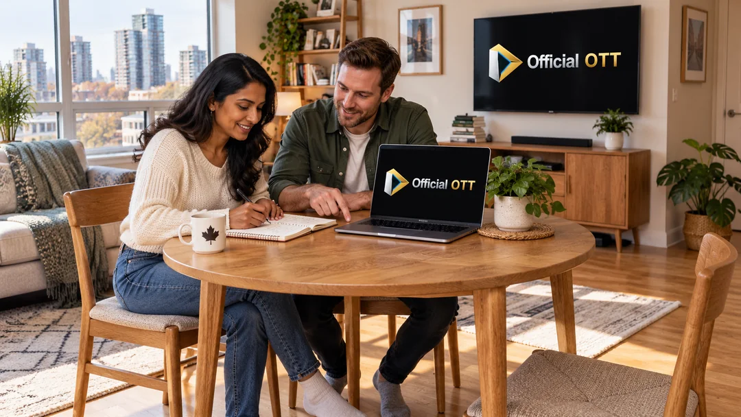 Couple préparant son installation Internet dans un appartement ontarien
