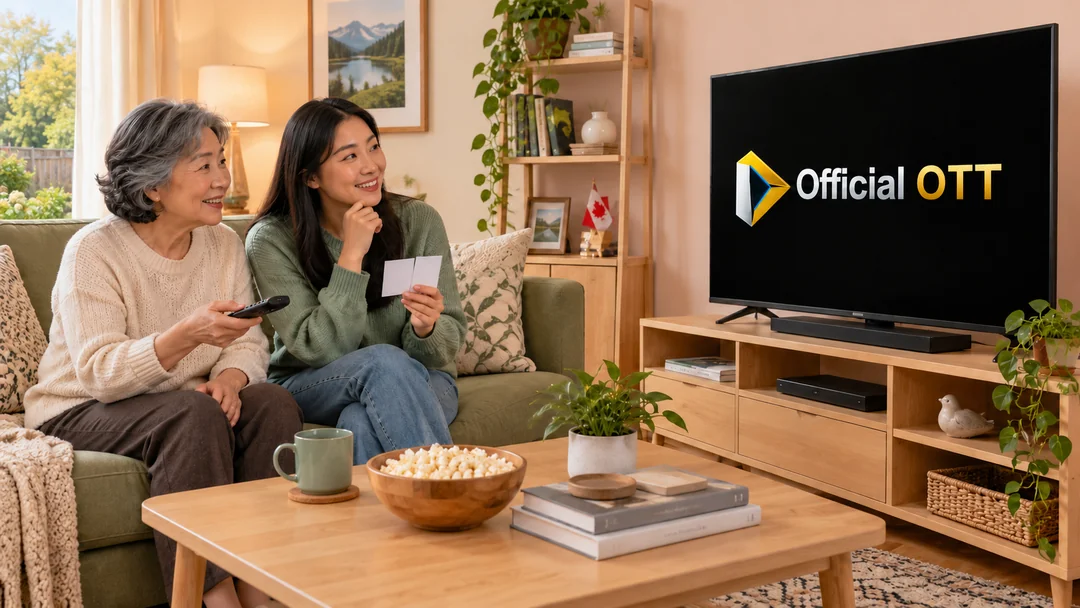 An adult mother and daughter choose a session beside a television
