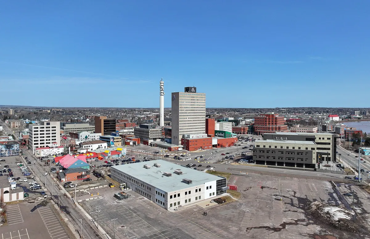 Vue de Moncton