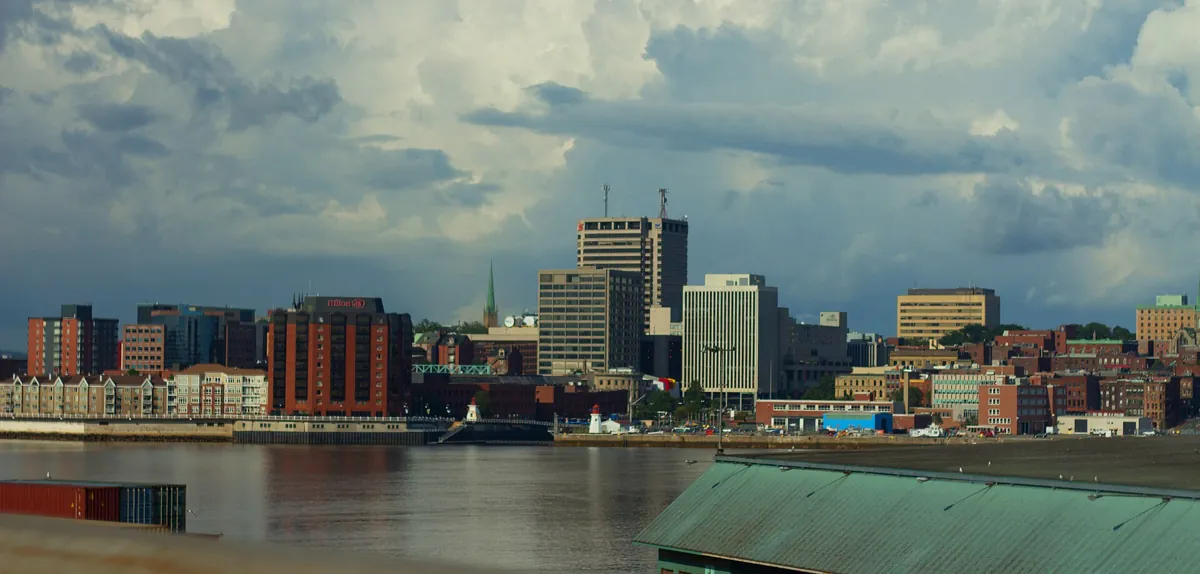 Vue de Saint John