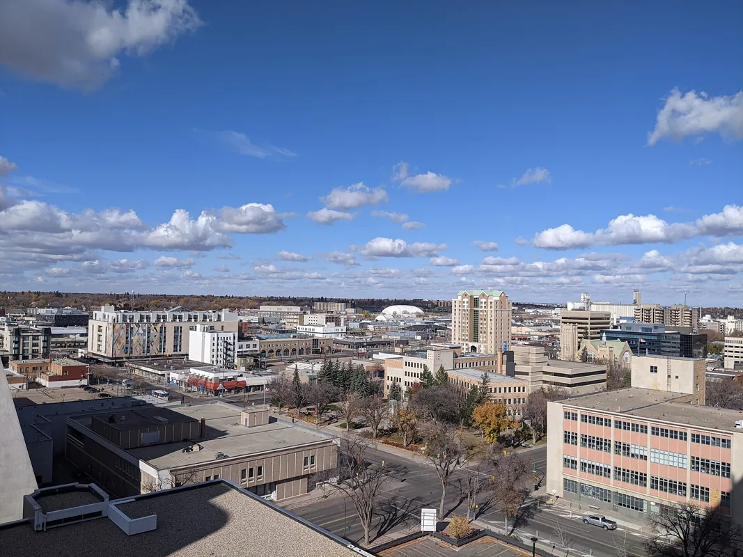 Vue de Saskatoon