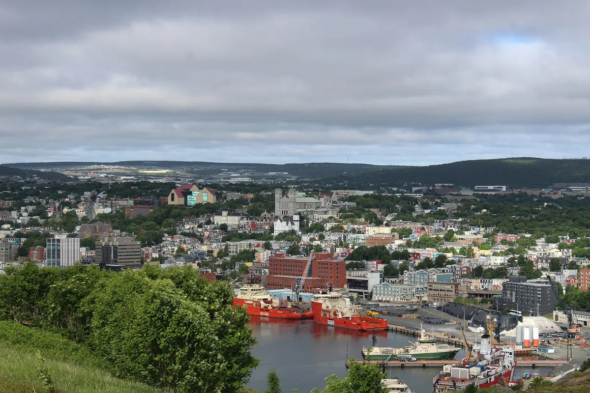 Vue de St. John's