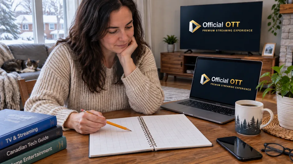 Une lectrice prépare une grille dans un carnet quadrillé
