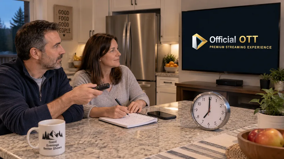 Un couple note ses observations de lecture avec une horloge à proximité