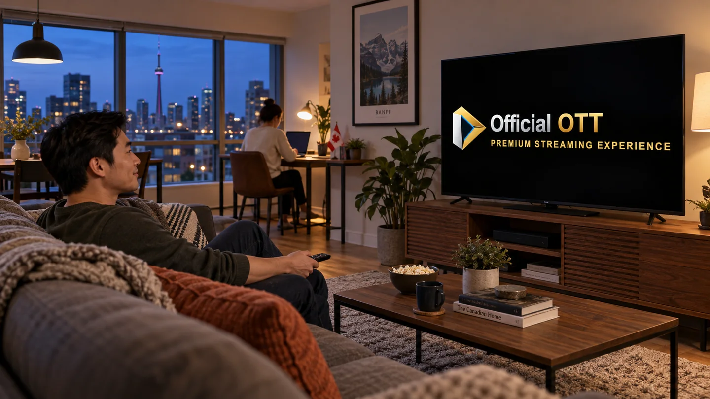 Household using several devices in the evening.
